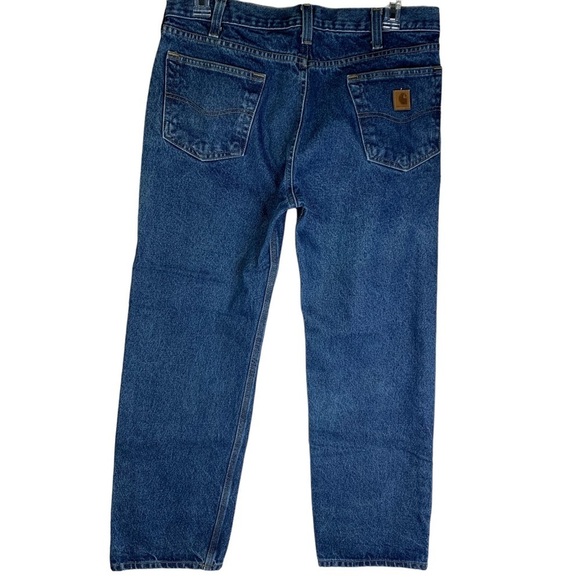 Carhartt Traditional 5 Pocket Straight leg Jeans that fit over boot Size 36”X30” - Picture 2 of 4